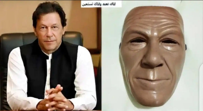 Imran Khan Face masks - Plastic Masks - For Boys And Girls - Trending Masks - High Quality Face masks.