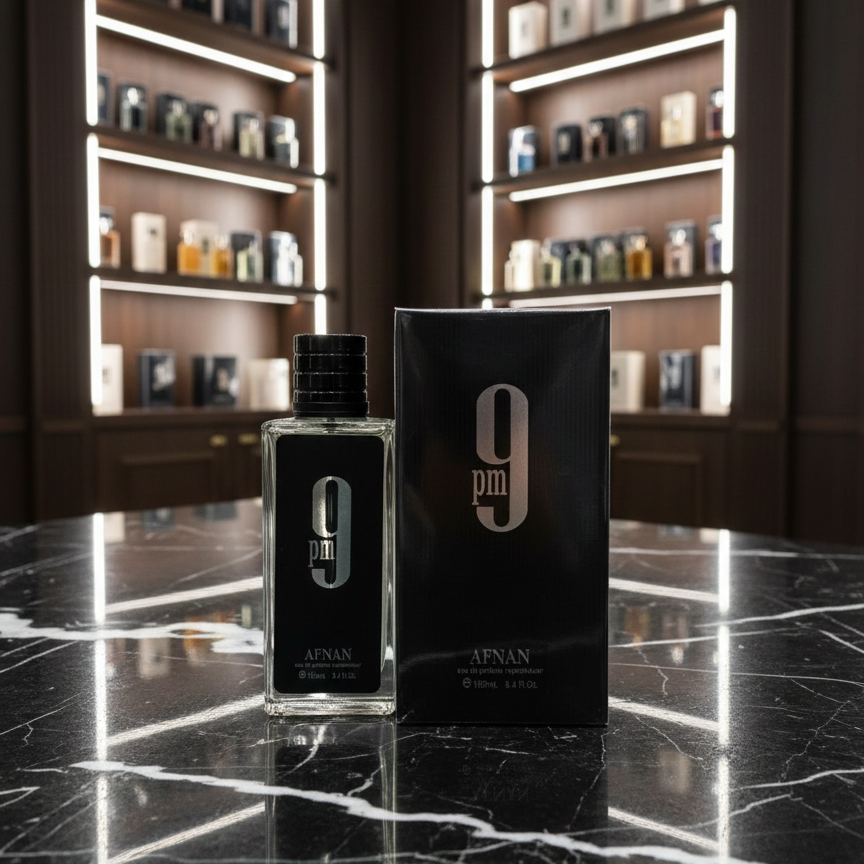 Afnan 9PM Perfume – Unisex EDP 100ml Black, Long-Lasting Elegant Fragrance for Men & Women