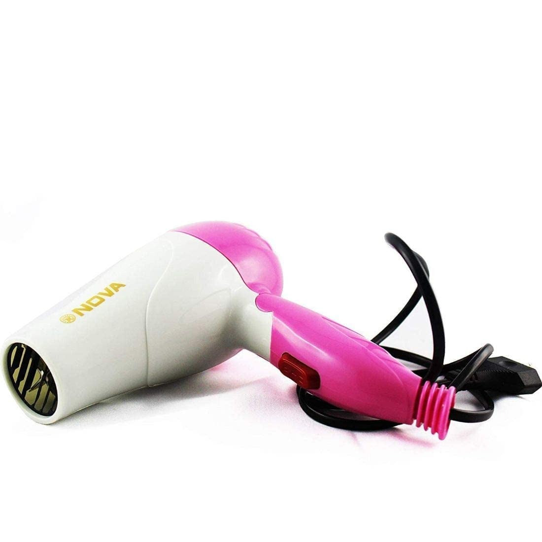Nova Hair Dryer NV 1290 Providing Durable Quality Comfortable Use Reliable Performance Smooth Handling (Random Color)