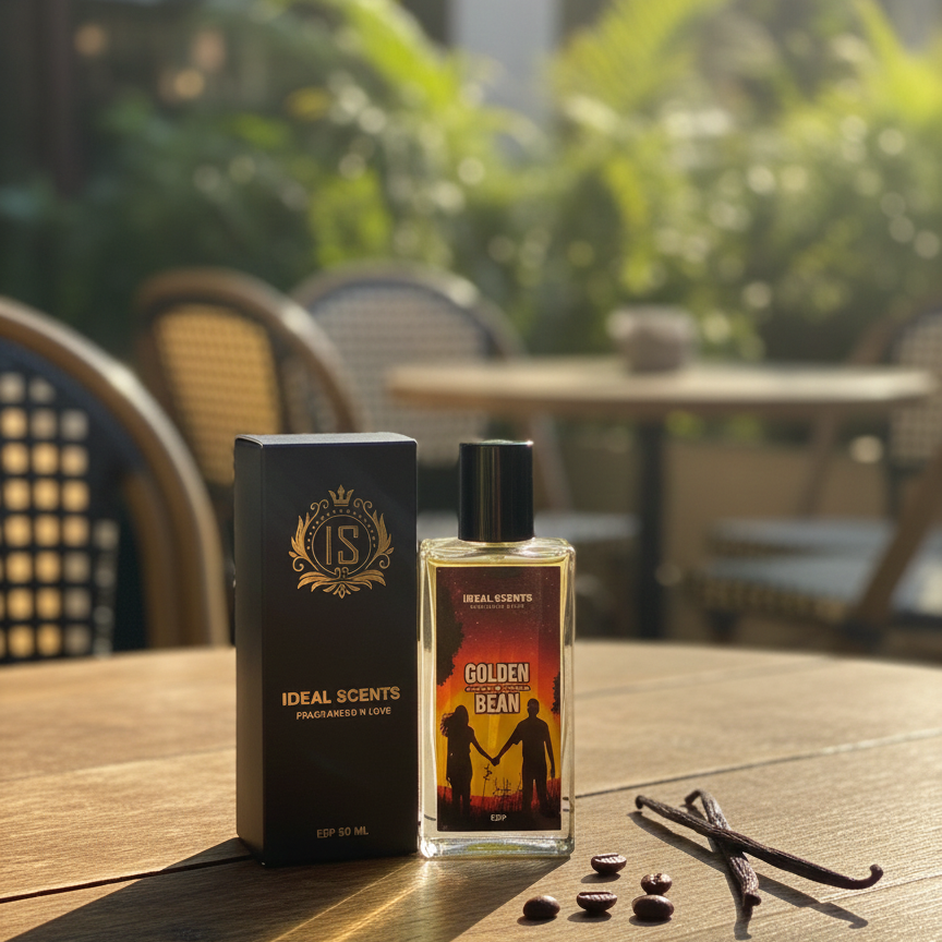 Golden Bean Fragrance | 50ml | Unisex Perfume | Long Lasting 8–10 Hours | Our Signature | Made in Pakistan