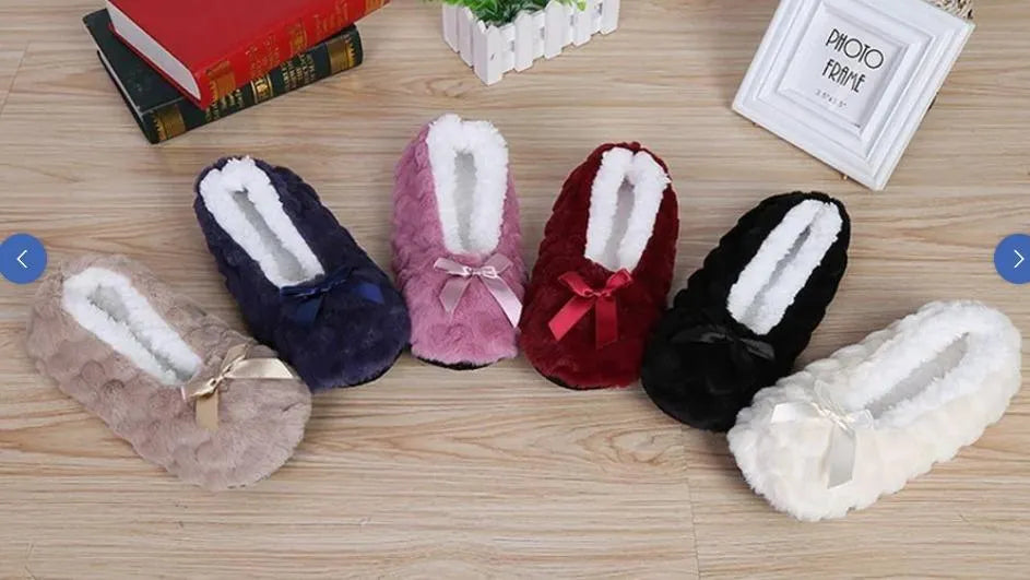 Women's Casual Furr Slippers - Multicolor - 1 Pcs